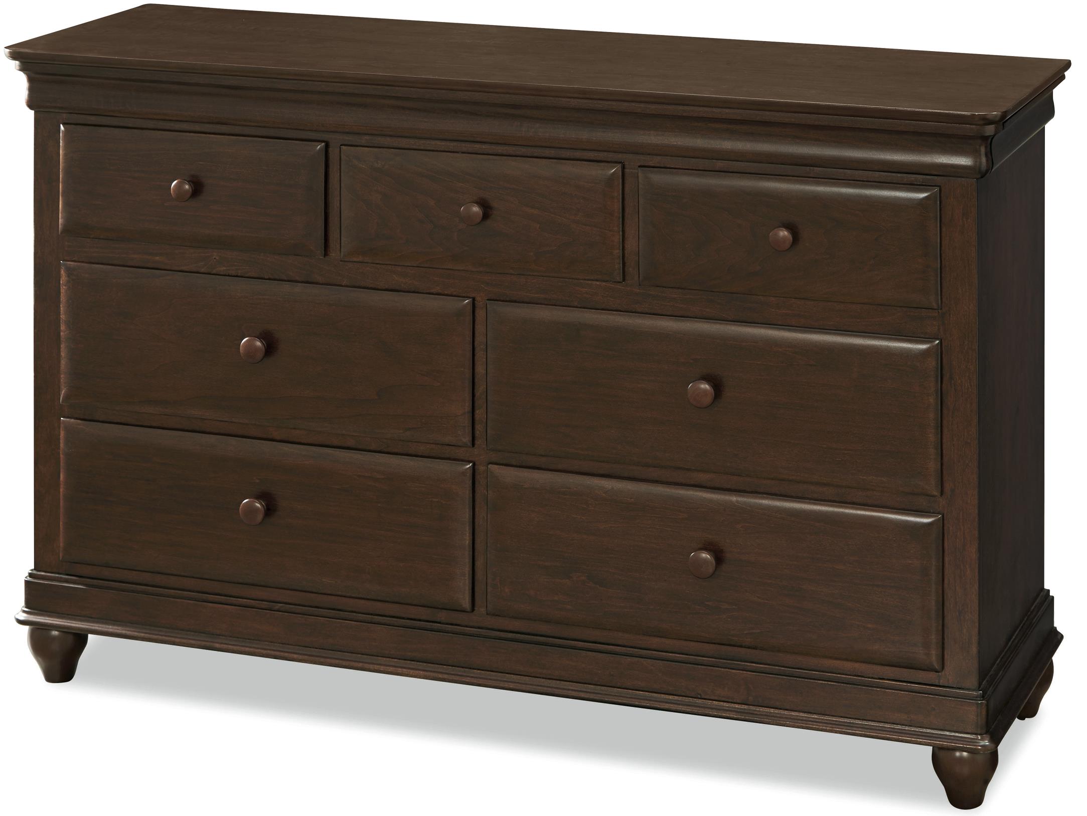 Smartstuff Classics 4.0 7Drawer Dresser With Hidden Storage & Media